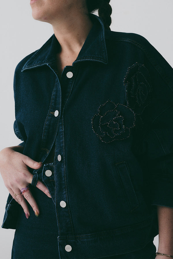 Midnight Roses Jacket