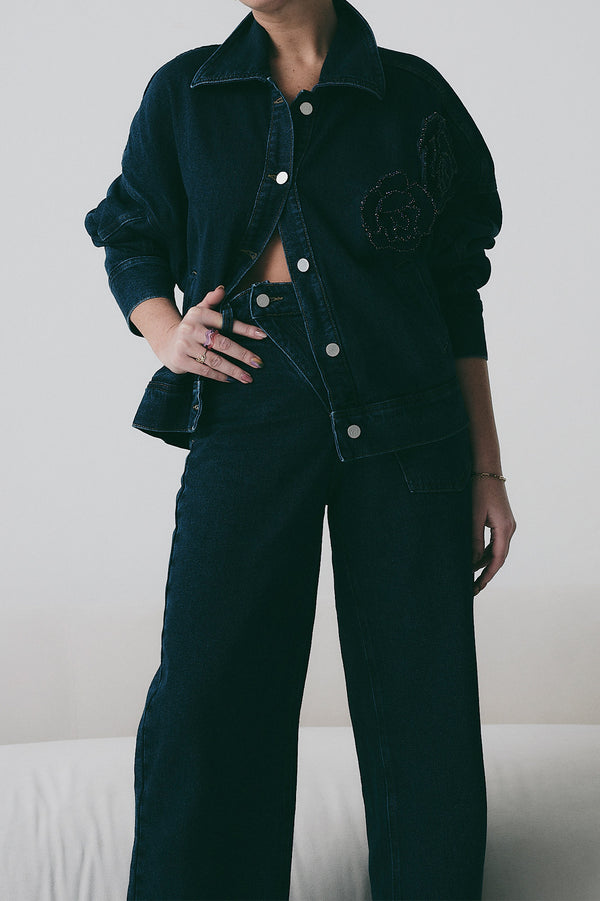 MIDNIGHT ROSES PANT