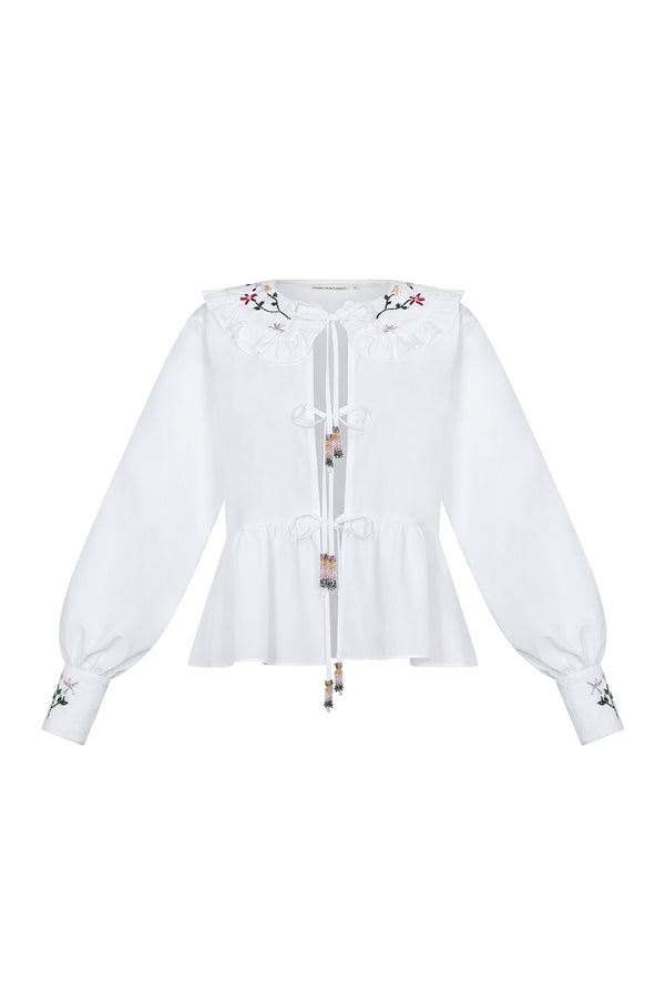 Blooming Collar Blouse