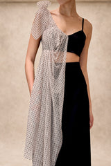 Vestido Polka Negro