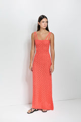 Azucena Dress Coral